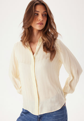 Reg Satin Striped Shirt