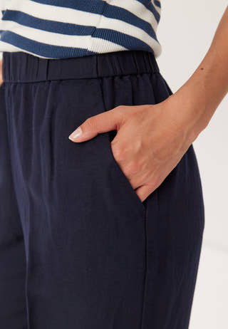 Rel Linen Blend Pull On Pants