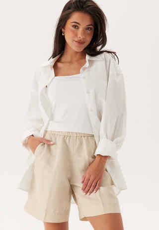 Rel Linen Blend Pull On Shorts