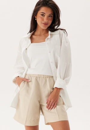 Rel Linen Blend Pull On Shorts