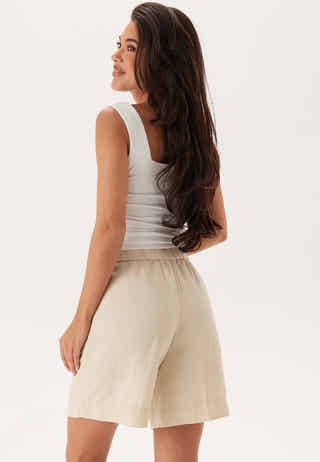 Rel Linen Blend Pull On Shorts