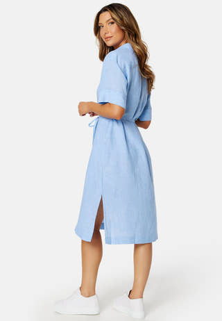 Relaxed Linen Shirt Dress