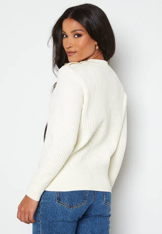 Rib Pique C-Neck