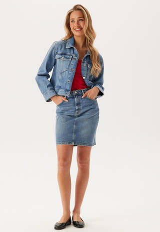 Short Denim Skirt
