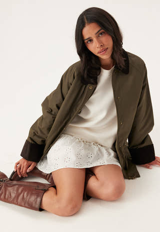 Waxed Cotton Barn Jacket