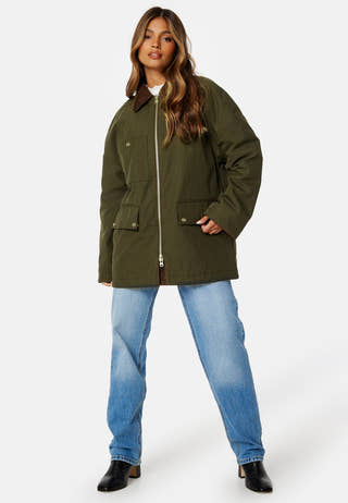 Waxed Mid Length Jacket