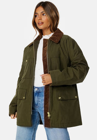 Waxed Mid Length Jacket