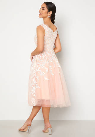 Bardot Embroidered Midi Dress