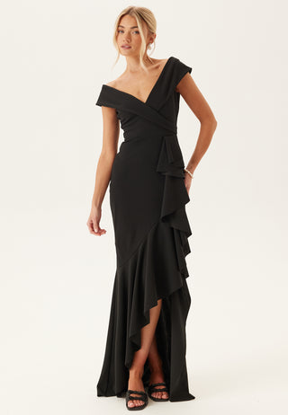 Bardot Frill Maxi Dress