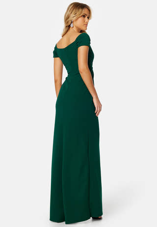 Bardot Knot Front Maxi Dress
