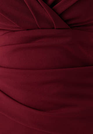 Bardot Pleat Maxi Dress