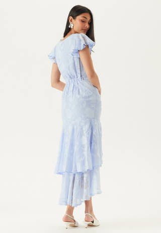 Chiffon Flutter High Low Dress