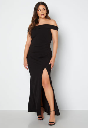 Off Shoulder Maxi Curve Dress