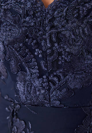 Embroidered Lace Dress