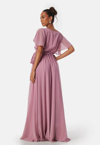 Flutter Chiffon Maxi Dress