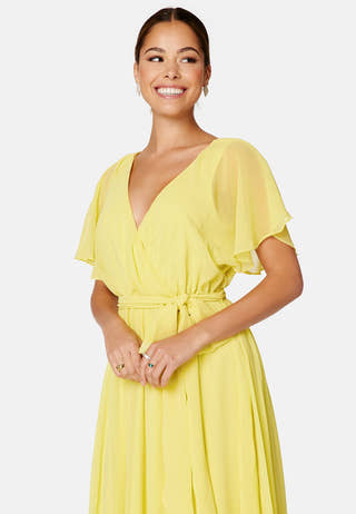 Flutter Chiffon Maxi Dress