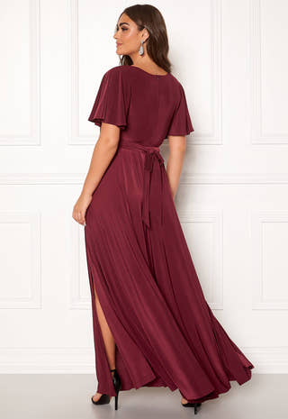 Flutter Sleeve Maxi Dress