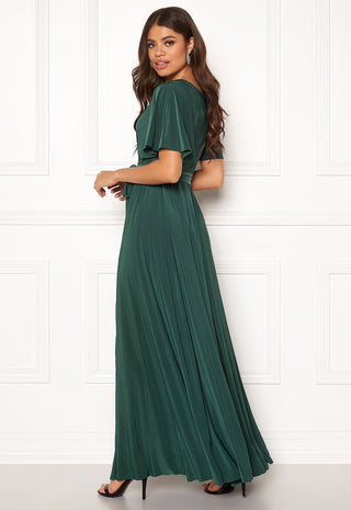 Flutter Sleeve Maxi Dress