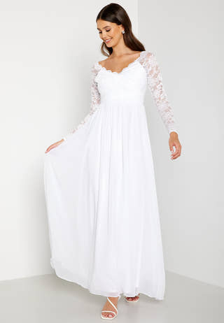 Long Sleeve Floaty Maxi Dress