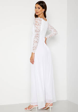 Long Sleeve Floaty Maxi Dress