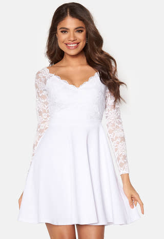 Long Sleeve Skater Dress