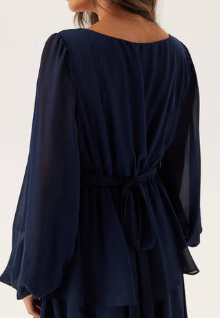 Long Sleeve Tiered Maxi Dress