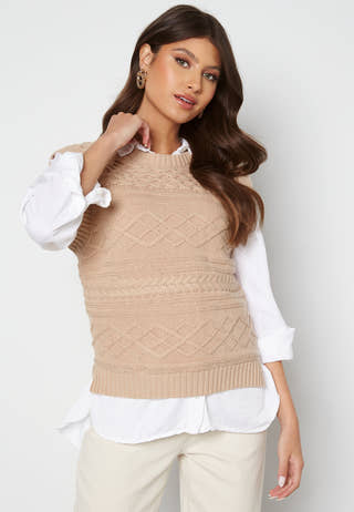 Ariana knitted vest