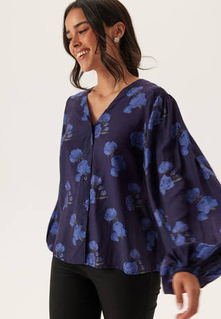 Balloon Sleeve Blouse