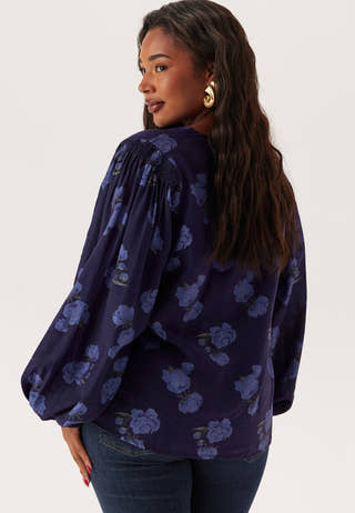 Balloon Sleeve Blouse