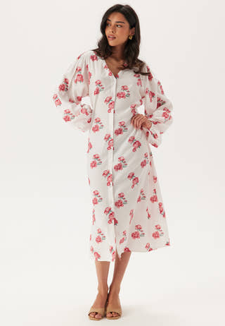 Balloon Sleeve Dress