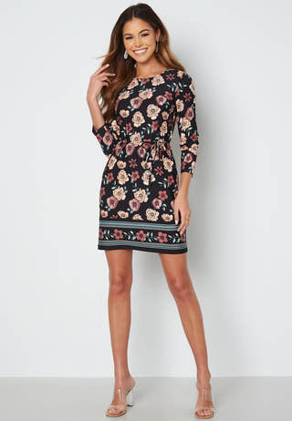 Blenda dress, with belt