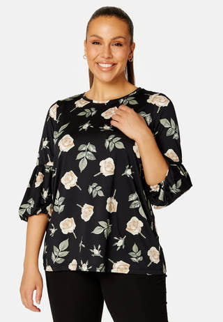 Blenda puff sleeve top