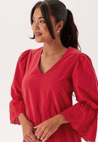 Broderie Anglaise Long Dress