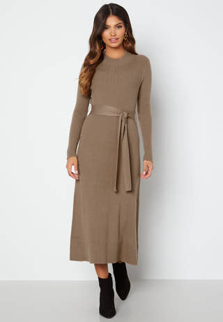 Brooklyn midi knitted dress