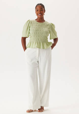 Butterfly Sleeve Smock Top