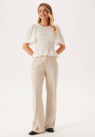 Butterfly Sleeve Smock Top