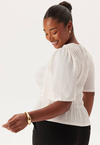 Butterfly Sleeve Smock Top