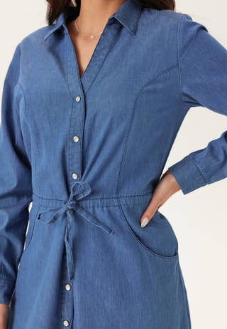 Denim Shirt Dress
