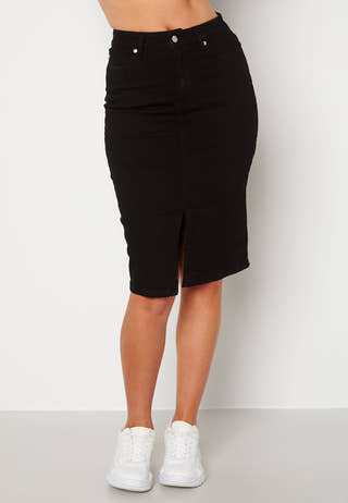 Elina midi denim skirt