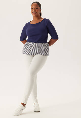 Fabric Mix Top