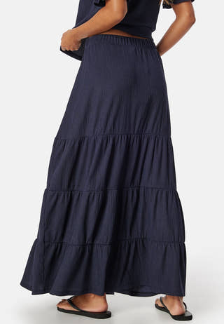 Flounce Maxi Skirt