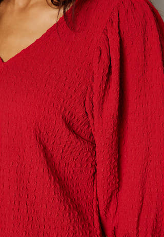 Fredrika v-neck blouse