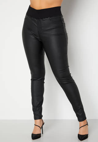 Freja push-up coated treggings
