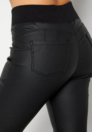 Freja push-up coated treggings