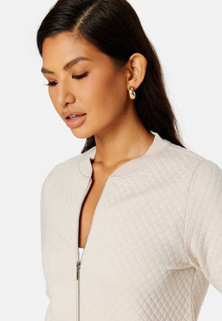 Hanna quilted bomber jacket