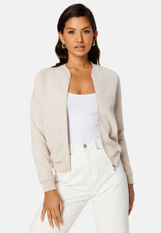 Hanna quilted bomber jacket