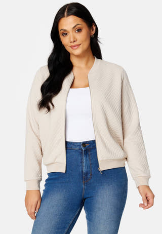 Hanna quilted bomber jacket