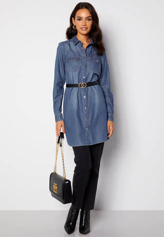 Kathleen long denim shirt