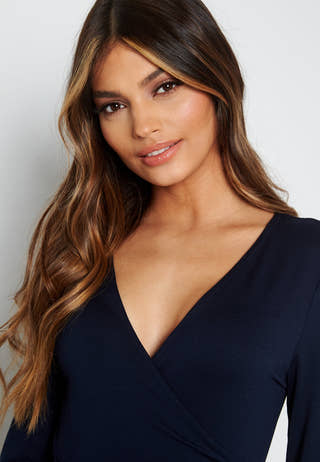 Katrine frill dress