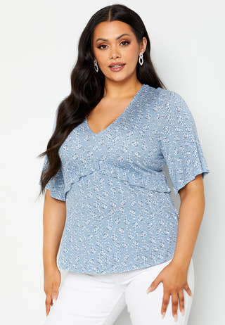Kora flounce top